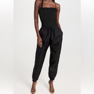 Good American Mesh Corset Thong Bodysuit size